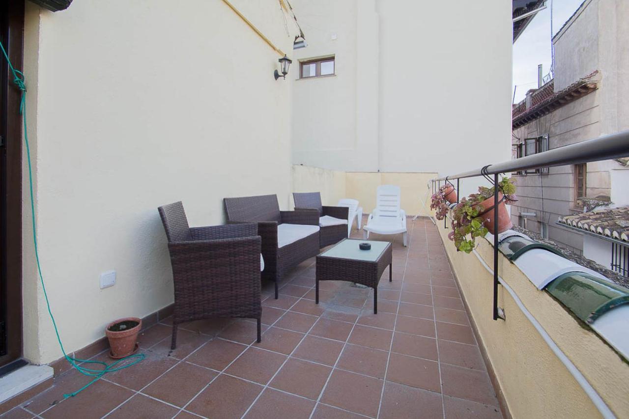 Realejo Atico Con Terraza Apartment Granada Bagian luar foto