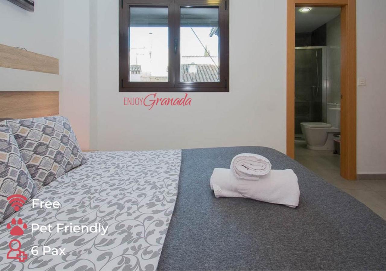 Realejo Atico Con Terraza Apartment Granada Bagian luar foto